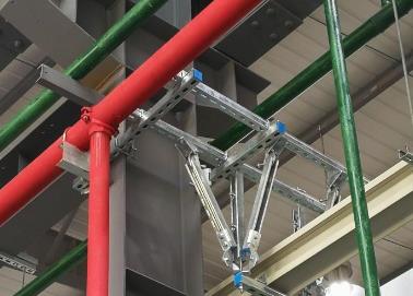 泰宁该抗震支架的整体式支吊架结构协调性好
